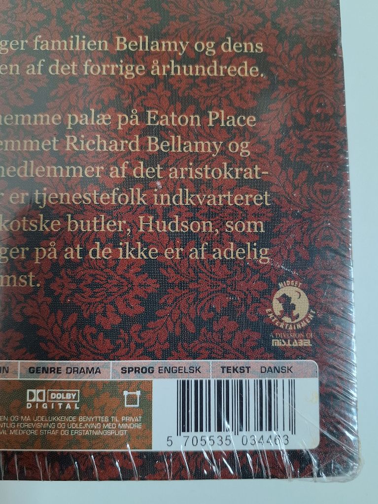 Dvd Herskab & Tjenestefolk 1